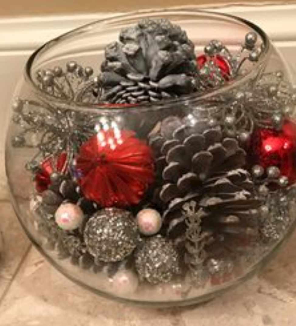 Festive Fishbowl Centre piece